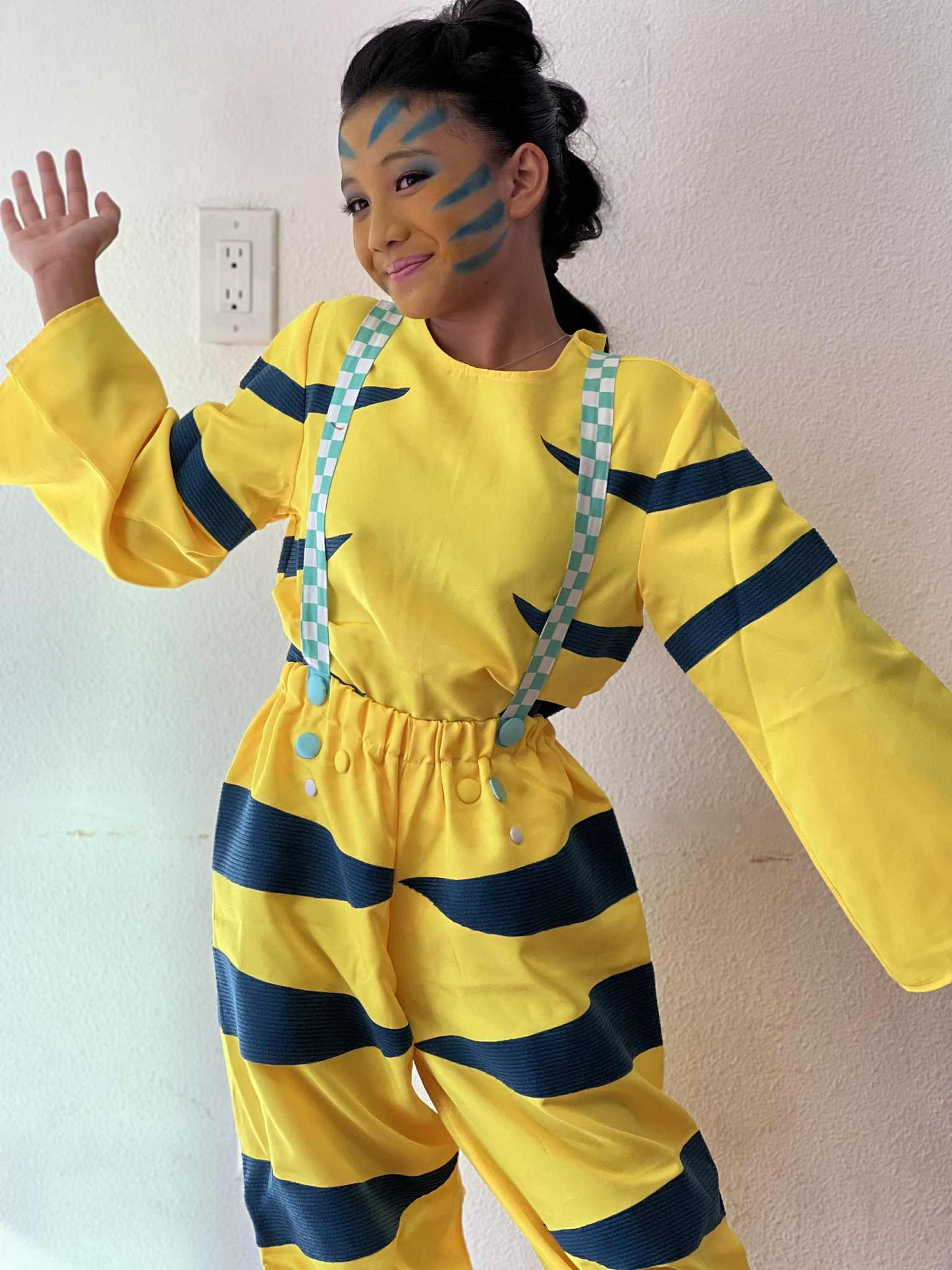 Flounder Inspired Costume, Premium Ocean Sidekick Stage Outfit