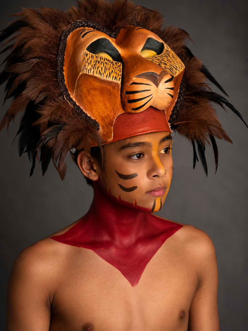 Golden Lion Cub Costume