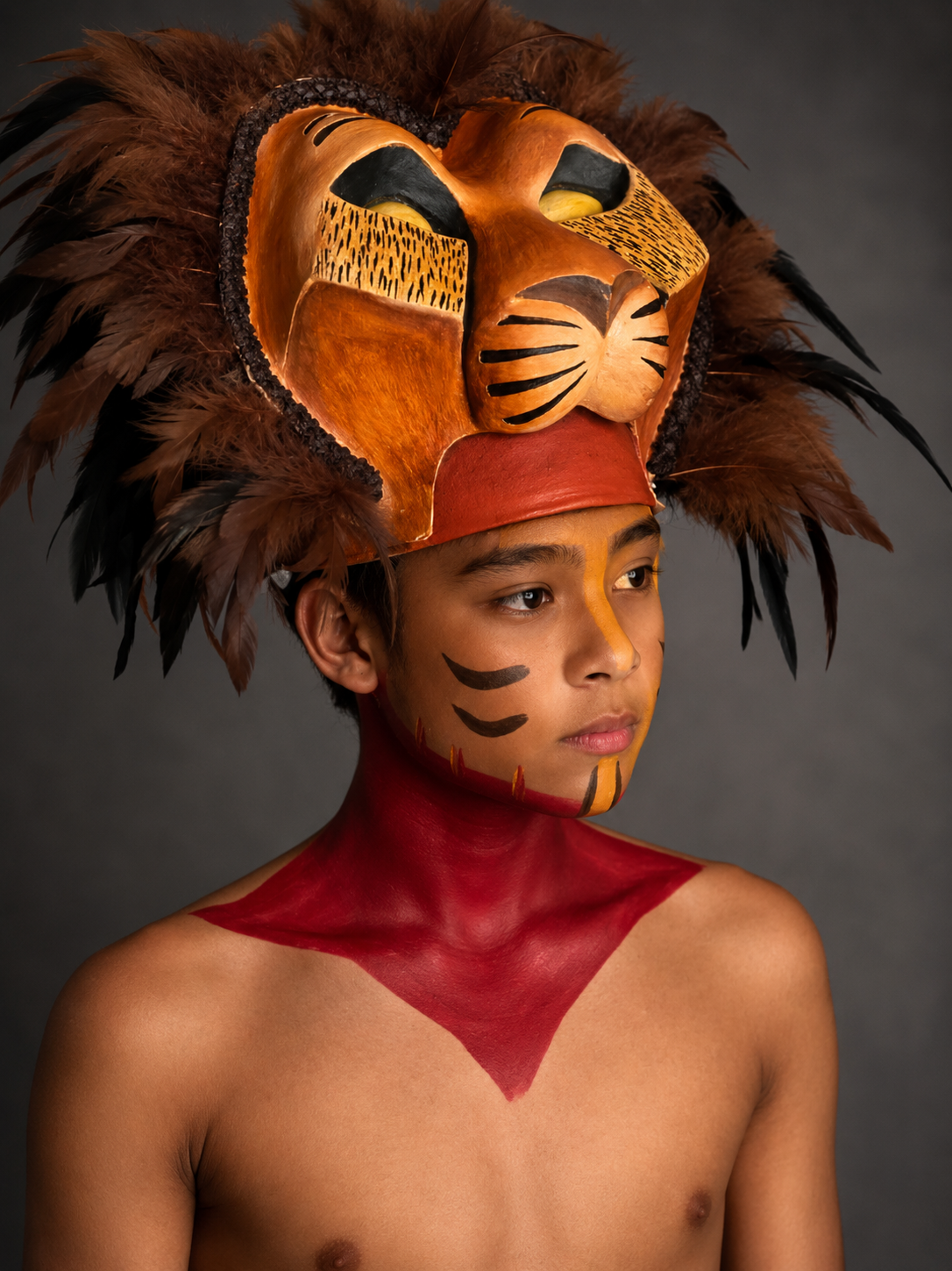 Golden Lion Cub Costume