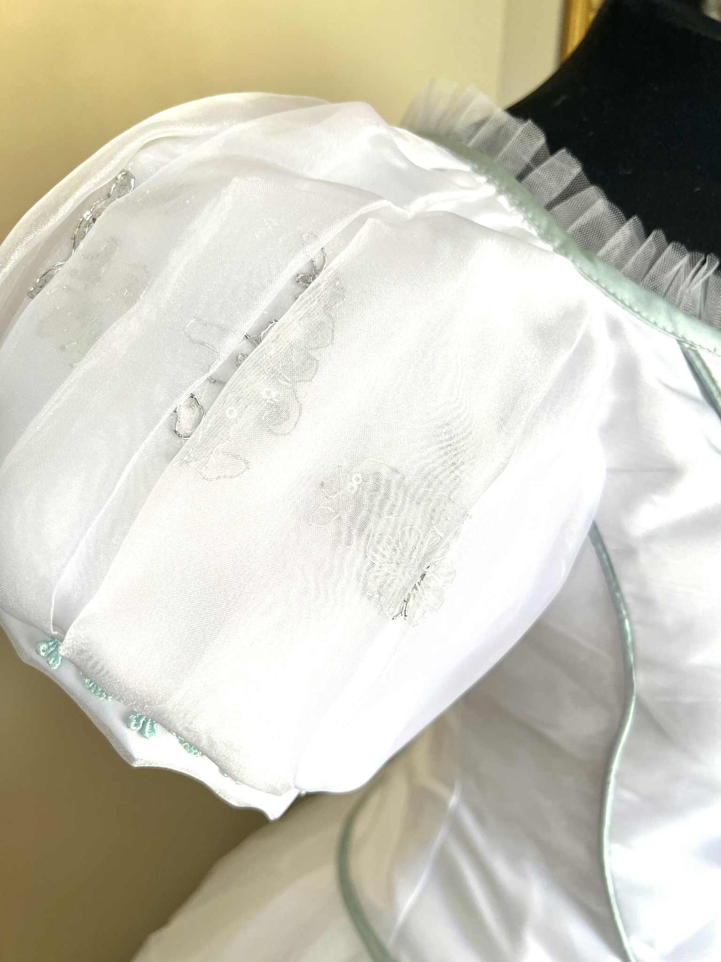 Ariel Inspired Wedding Gown Costume, Premium Fairytale Bridal Stage Dress