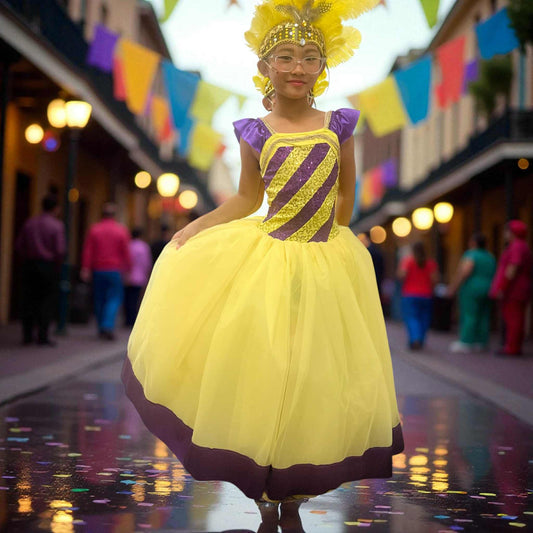 Yellow dress costume