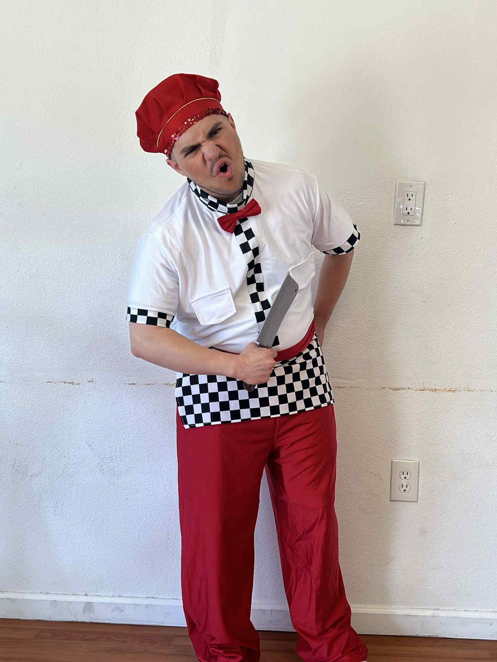 Premium Male Chef Costume, Classic Stage & Theatre Outfit