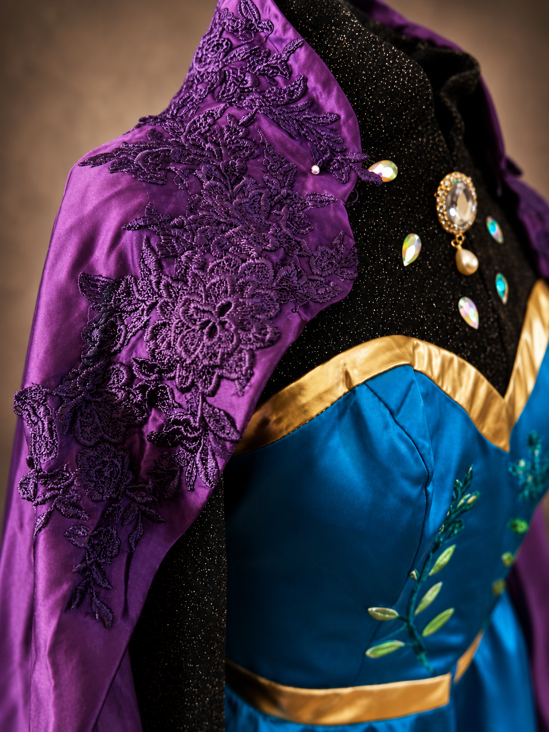 Magical Snow Queen Princess  Dress
