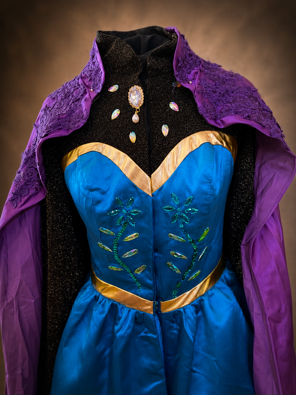 Magical Snow Queen Princess  Dress