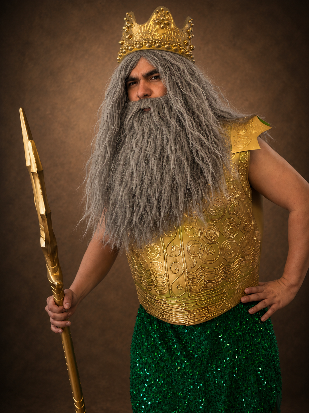 Merman Mermaid Costume