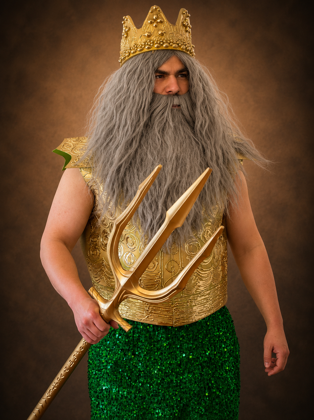 Merman Mermaid Costume