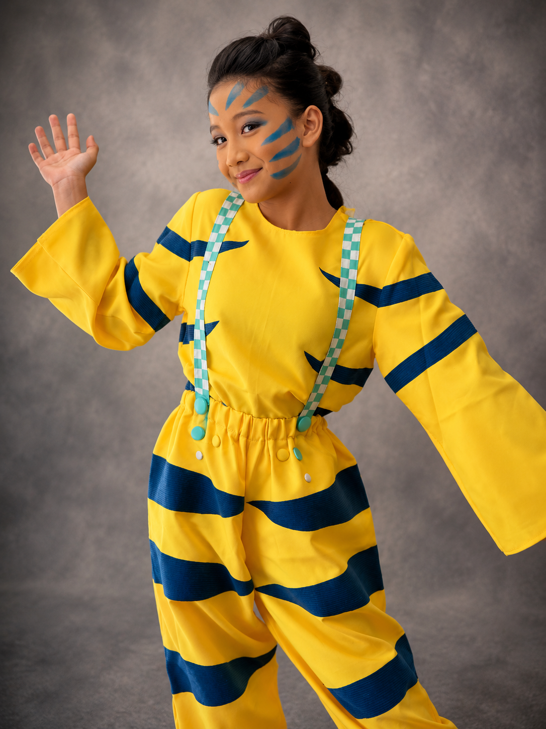 Under The Sea - Blue Yellow Fish Costume