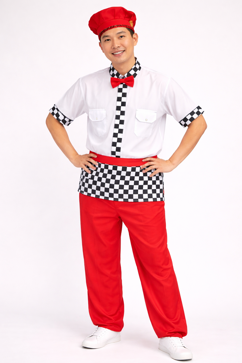 Premium Male Chef Costume, Classic Stage & Theatre Outfit