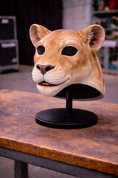Golden Lion & Lion Cub Costume Set