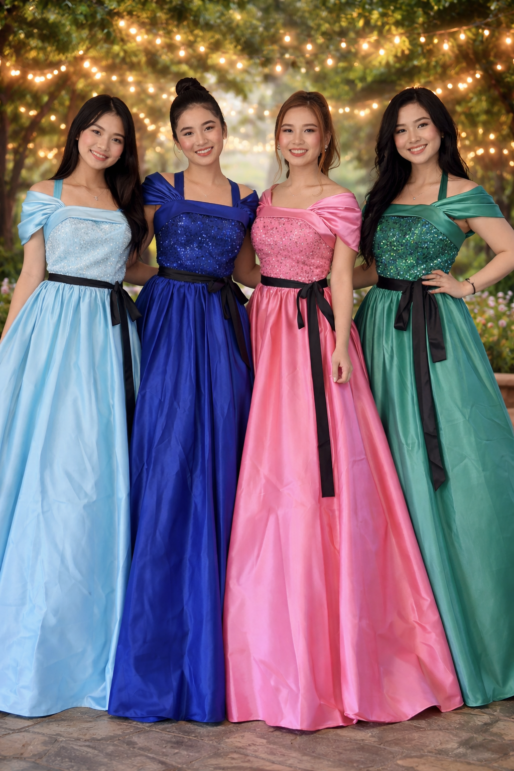 Ariel-Inspired Mermaid Sisters Gown, Premium Theatre Stage Costume