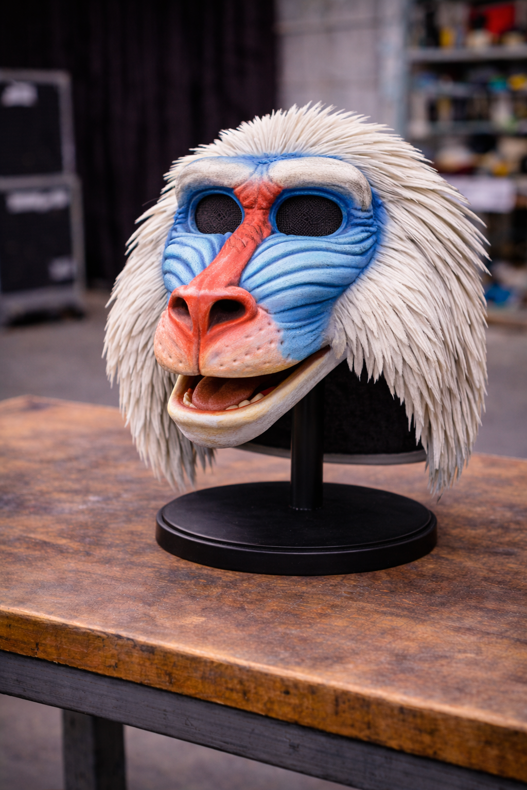 Rafiki headpiece inspired from the movie Lion King