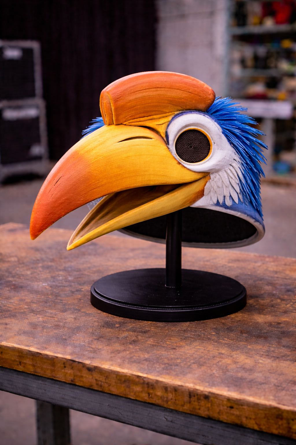 Zazu Mask inspired from Lion King