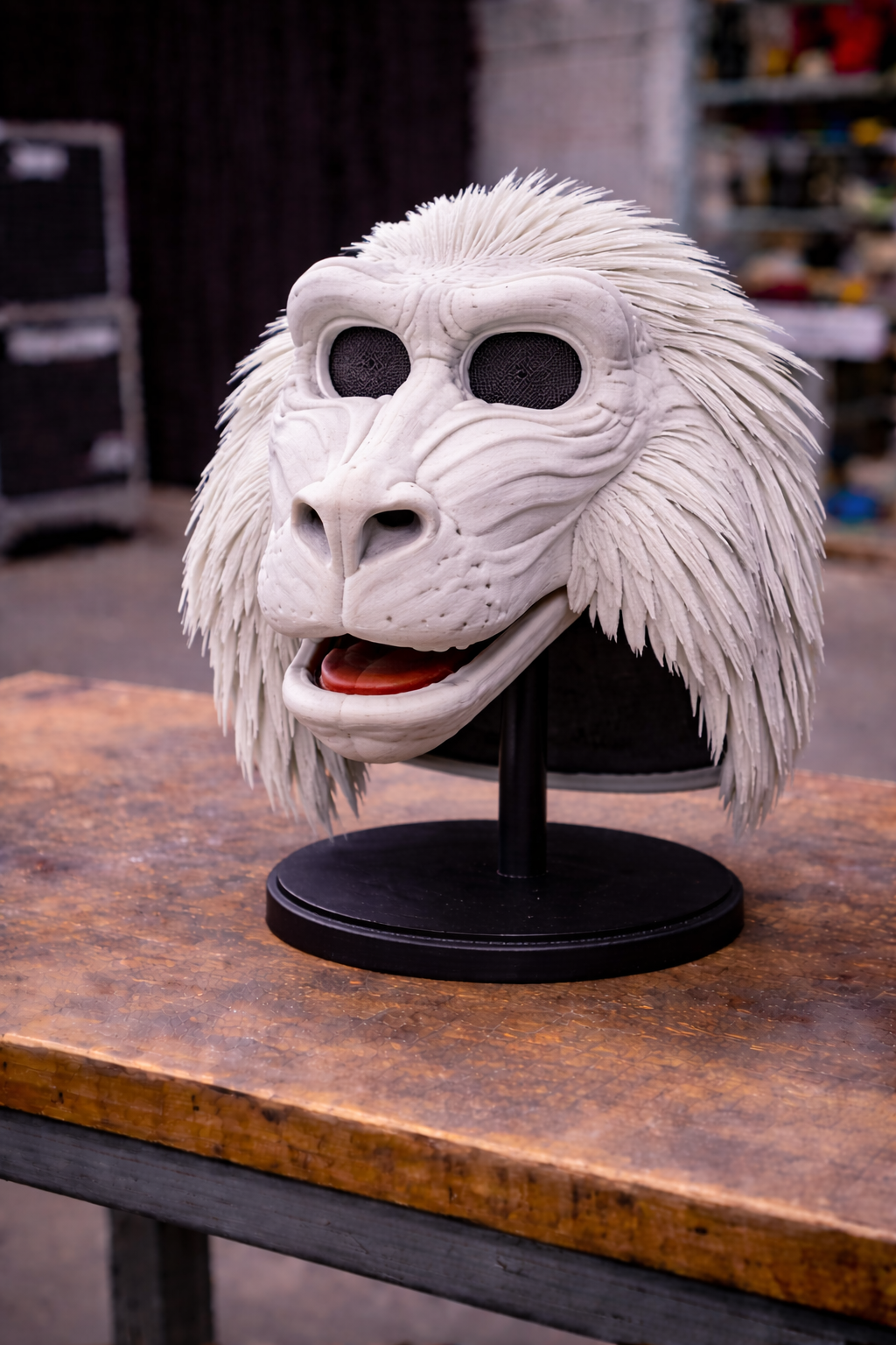 Rafiki headpiece inspired from the movie Lion King