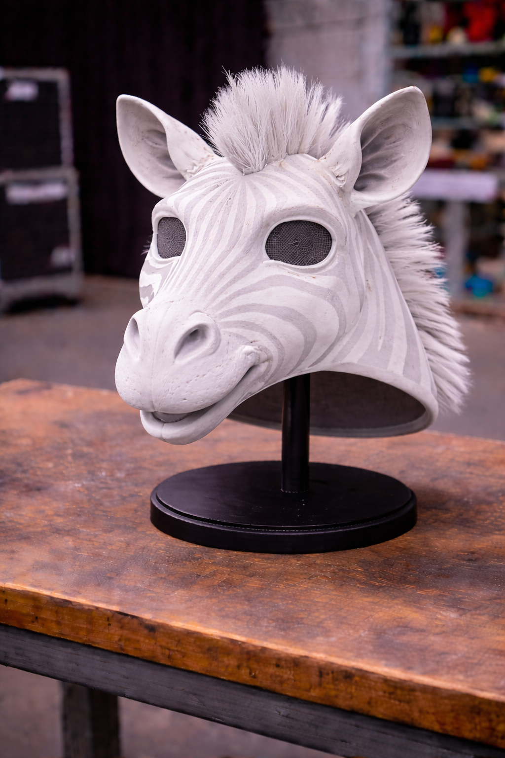 Zebra Character Mask