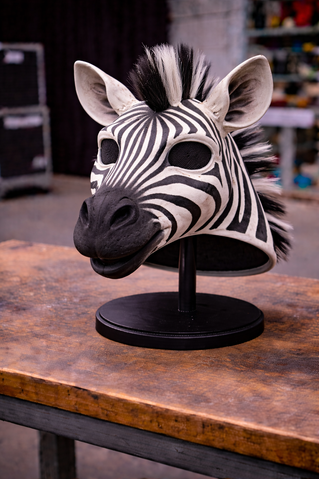 Zebra Character Mask
