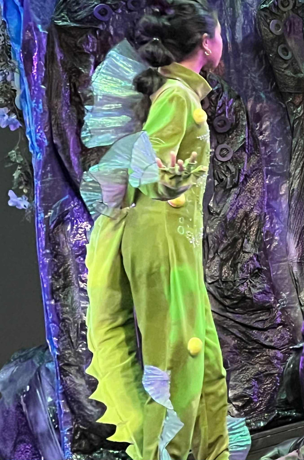 Flotsam & Jetsam Inspired Eel Costume, Premium Ocean Villain Stage Outfit