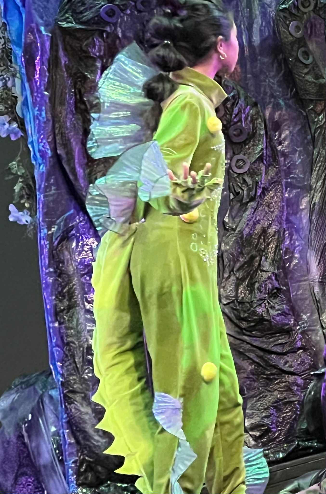 Flotsam & Jetsam Inspired Eel Costume, Premium Ocean Villain Stage Outfit