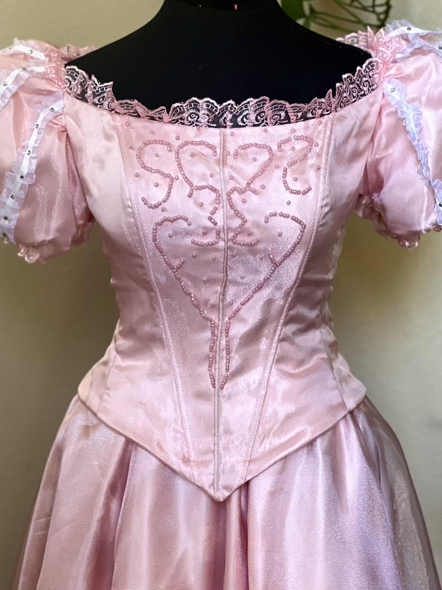 Ariel-Inspired Pink Princess Gown, Premium Fairytale Stage & Event Dress