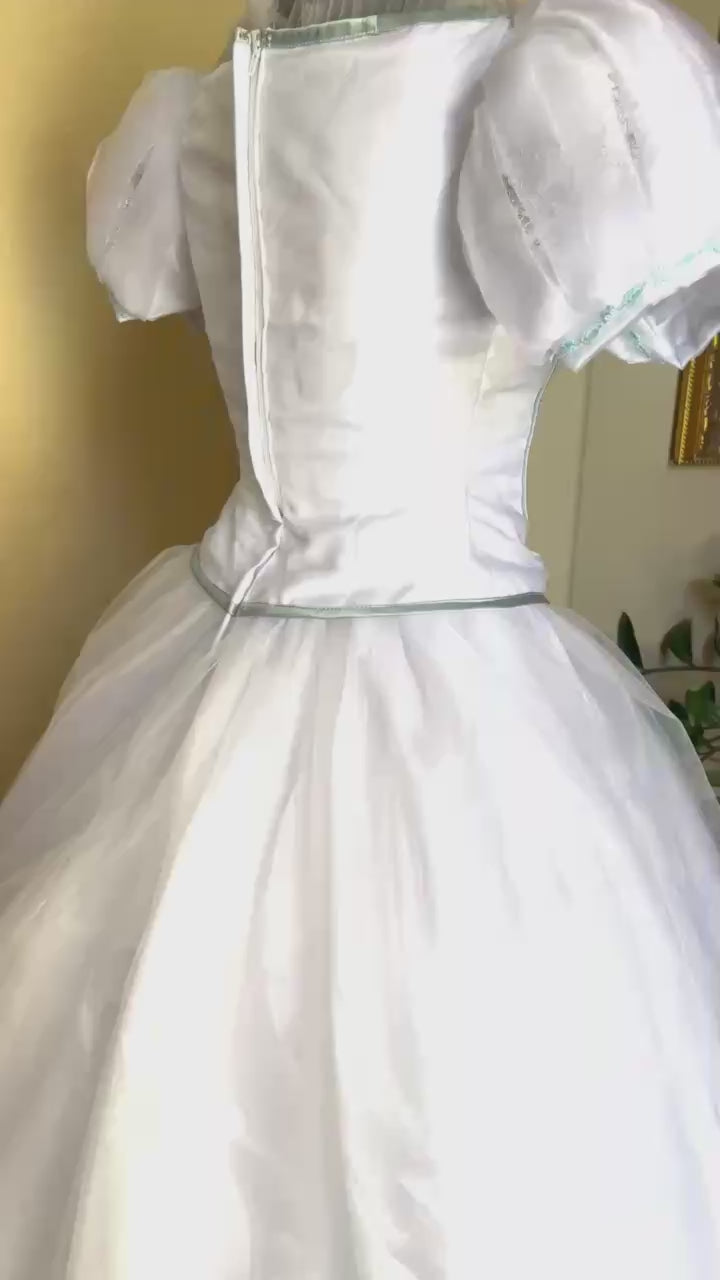 Ariel Inspired Wedding Gown Costume, Premium Fairytale Bridal Stage Dress